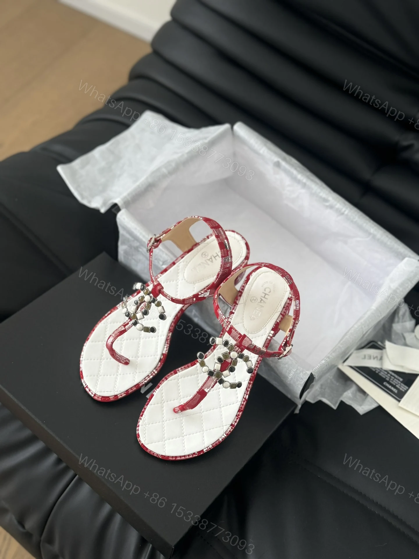 View 4 of Chanel Women’s Sandals 572