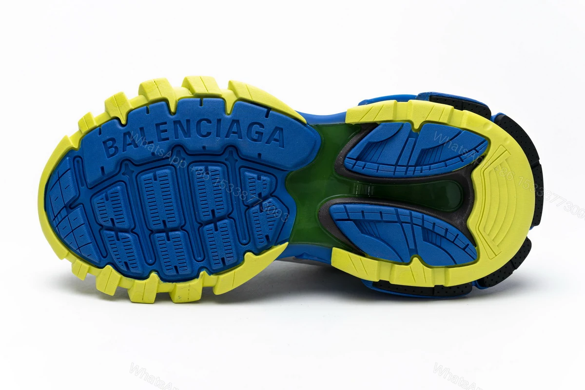 View 2 of Balenciaga Track Grey Blue Yellow 542023 W1GB9 6509