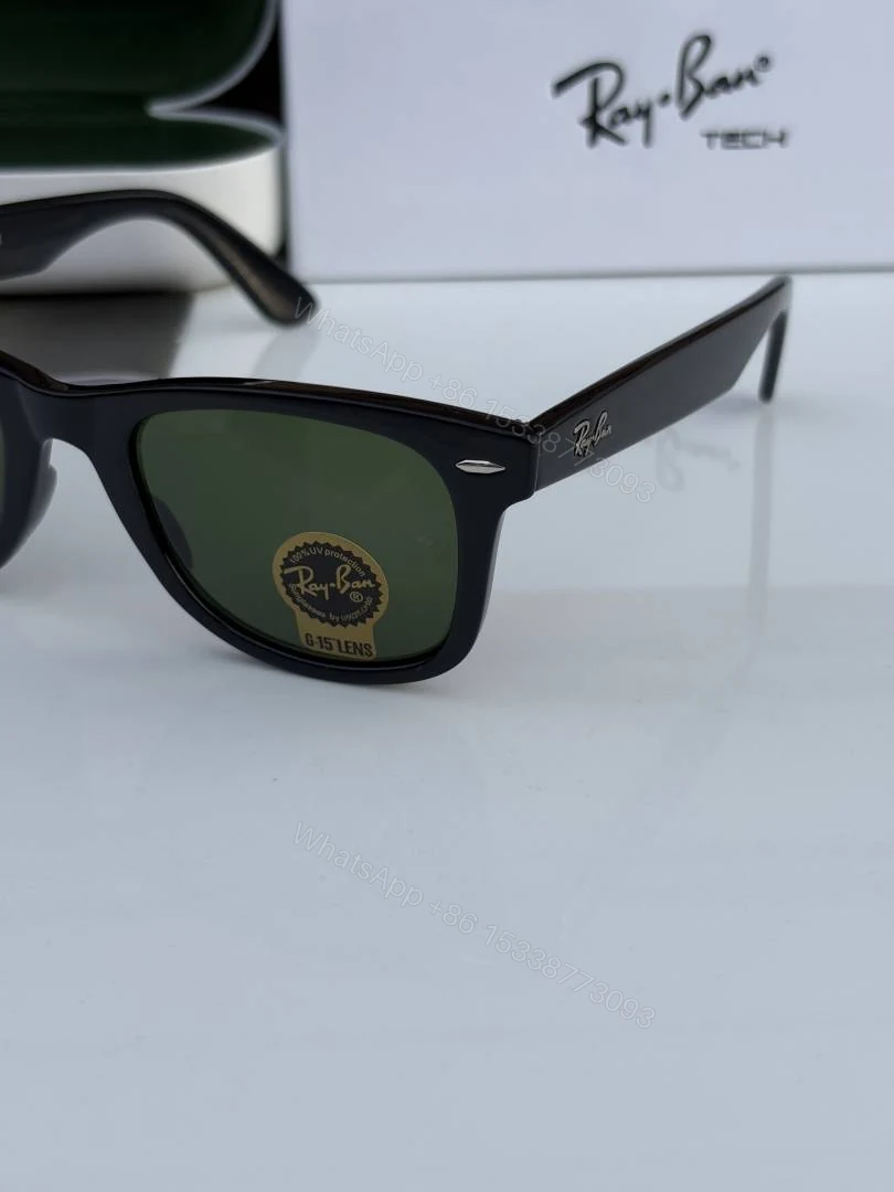 View 5 of First Copy Rayban 2140 Black Green een