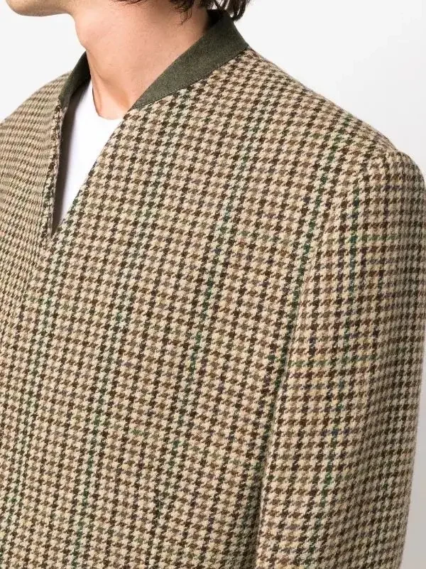 View 7 of Textured Check Blazer: Modern Tailoring with Supreme Comfort