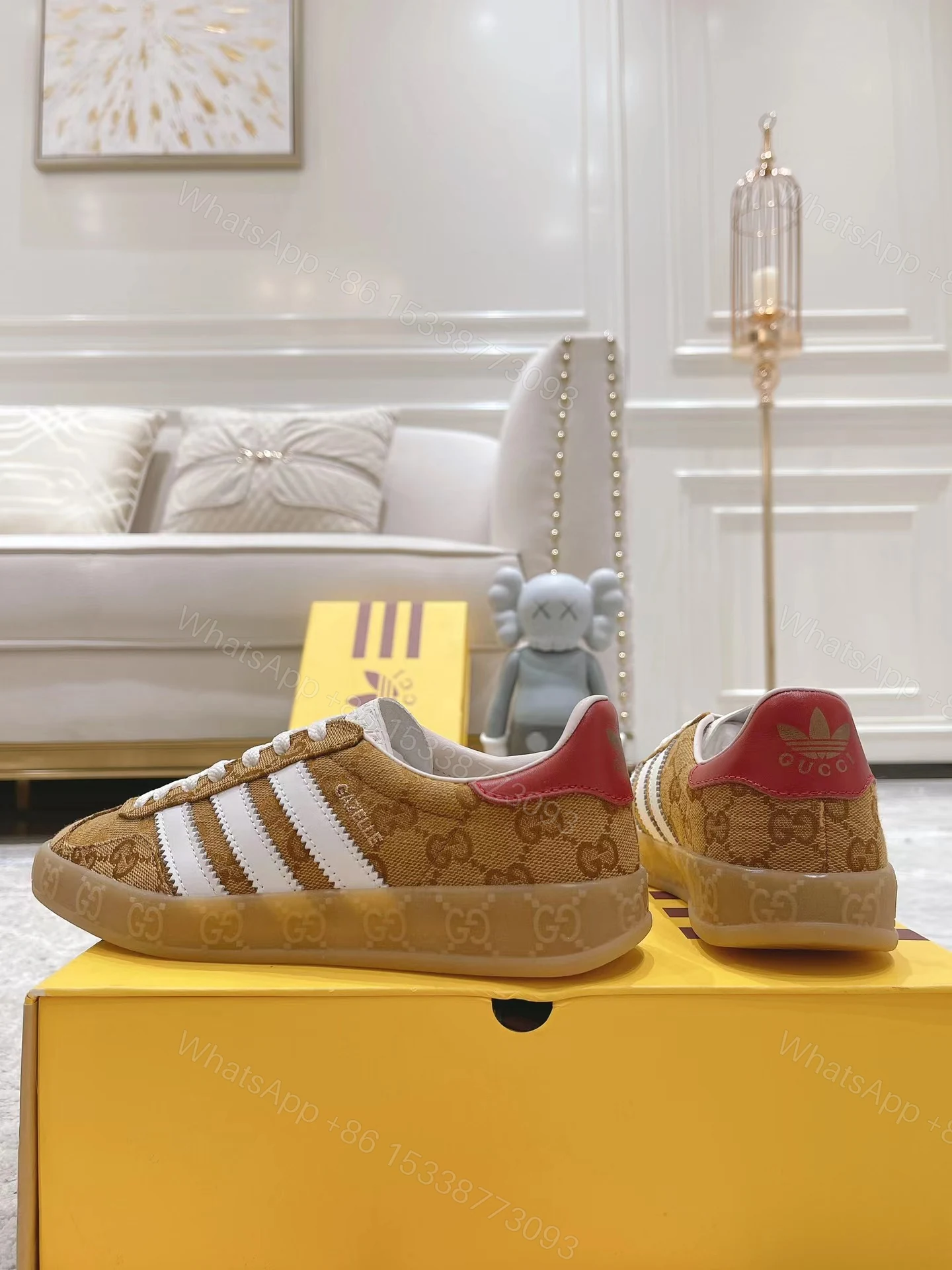 View 7 of GG × Adidas Gazelle