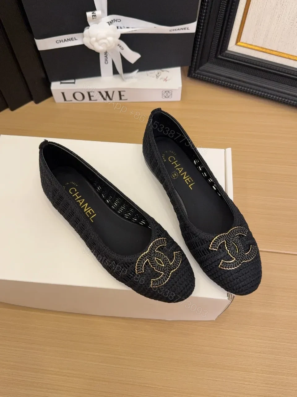View 5 of Knit Loafer with Signature Motif — Elegant Everyday Comfort