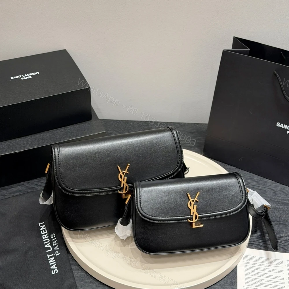 View 9 of Saint Laurent Solferino Medium In Box Black 29Cm