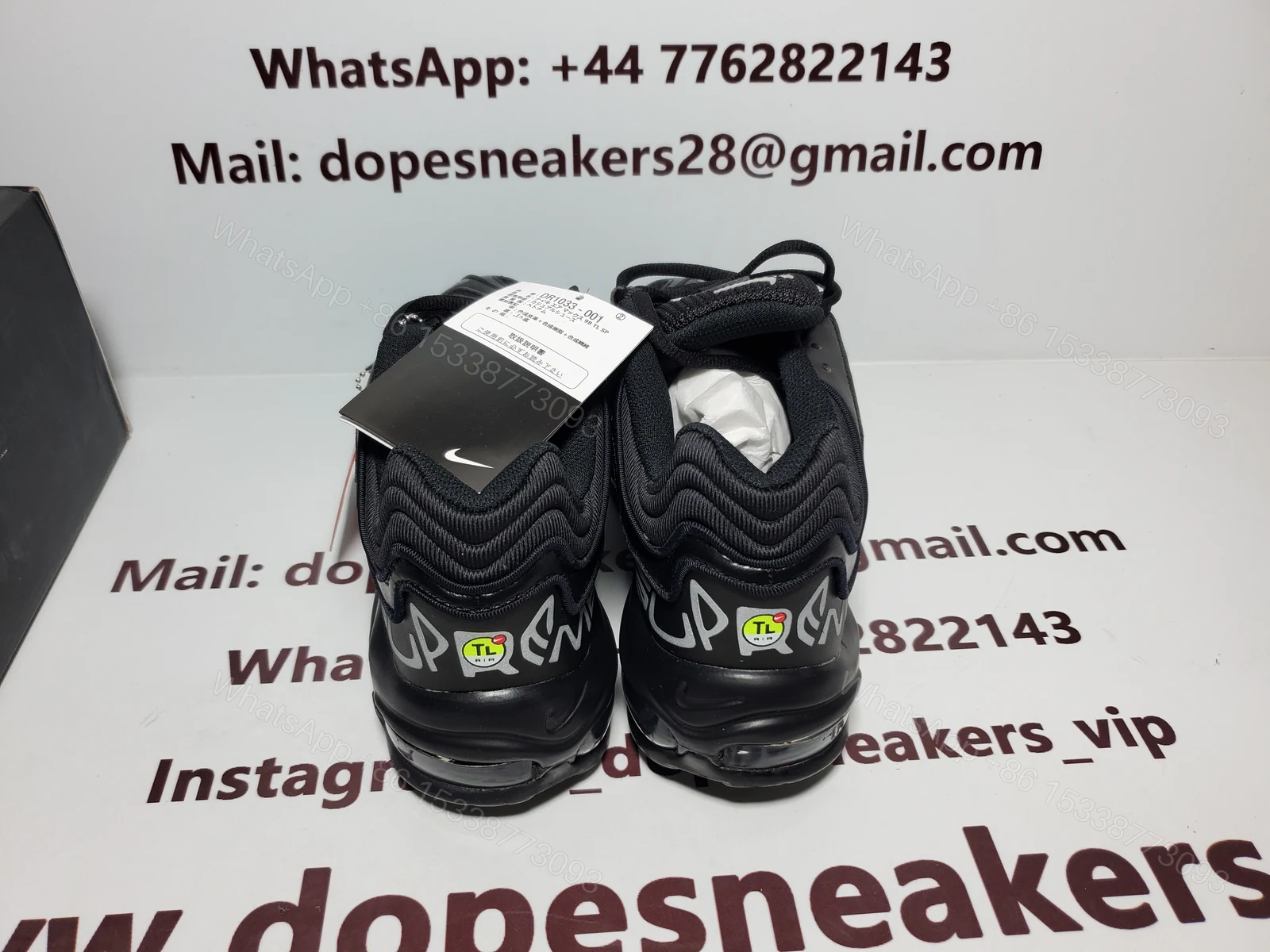 View 4 of Nike Air Max 98 TL Supreme Black DR1033-001