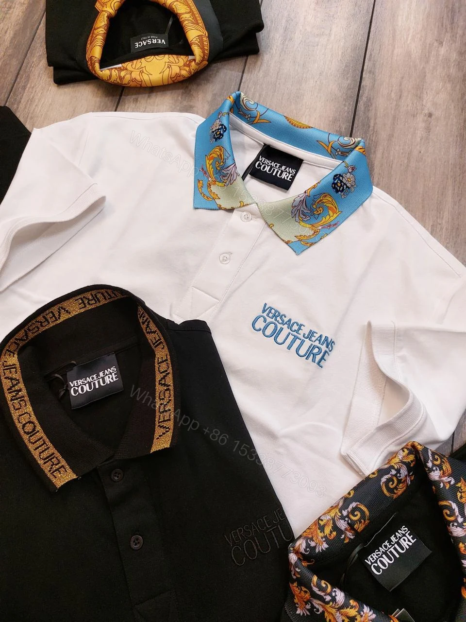 View 16 of FIRST COPY Versace Latest 2025 Imported Quality Exclusive Polo Tees
