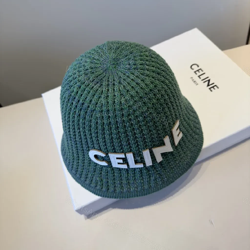 Bold Celine-Inspired Knit Beanie for Everyday Warmth — view 1