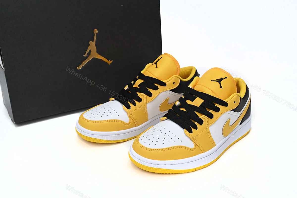 Air Jordan 1 Low “University Gold” AJ1 553560-701 — view 2