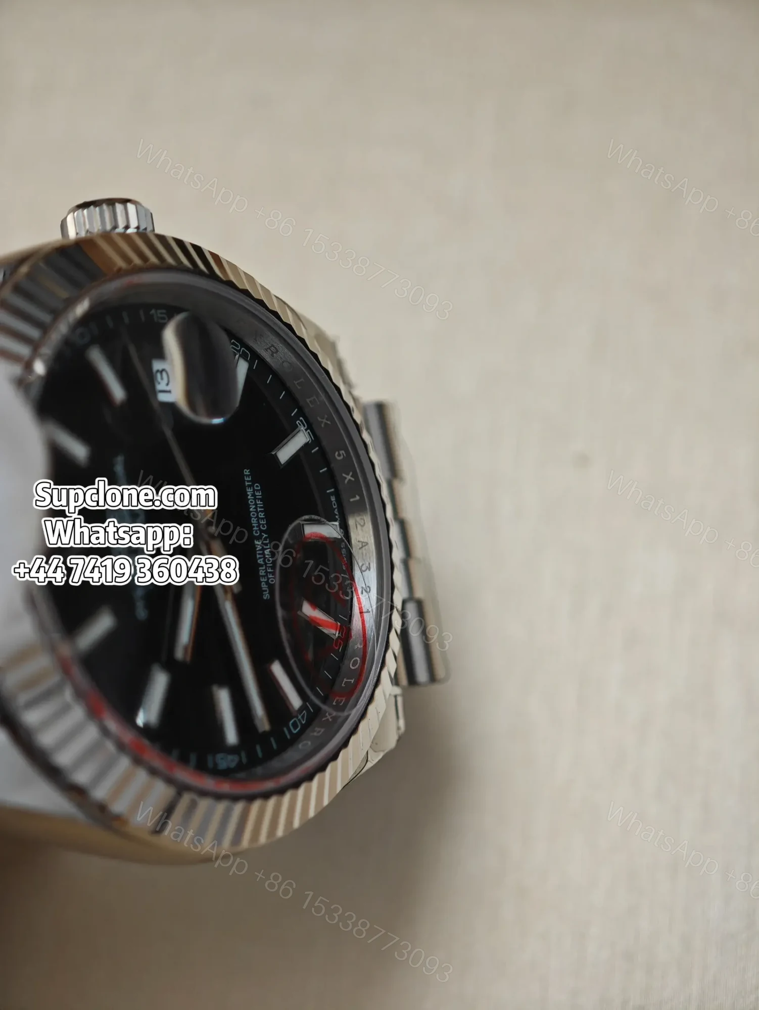 View 7 of Rolex Datejust 41 M126334 Black Dial – 1:1 Super Clone