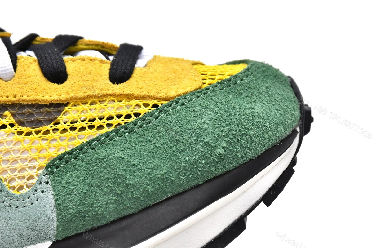 View 9 of Sacai x Nike Pegasua Vaporfly Yellow Green CV1363-700