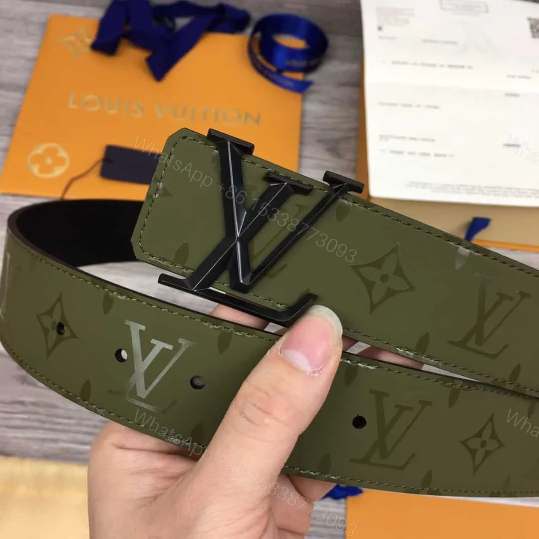 View 2 of LOUIS VUITTON LV PYRAMIDE 40MM REVERSIBLE BELT – B114