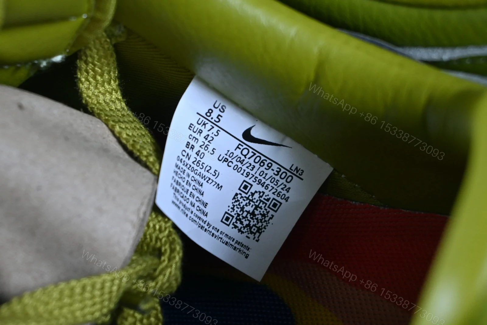 View 11 of Nike Air Force 1 Low Cactus Plant Flea Market Moss
