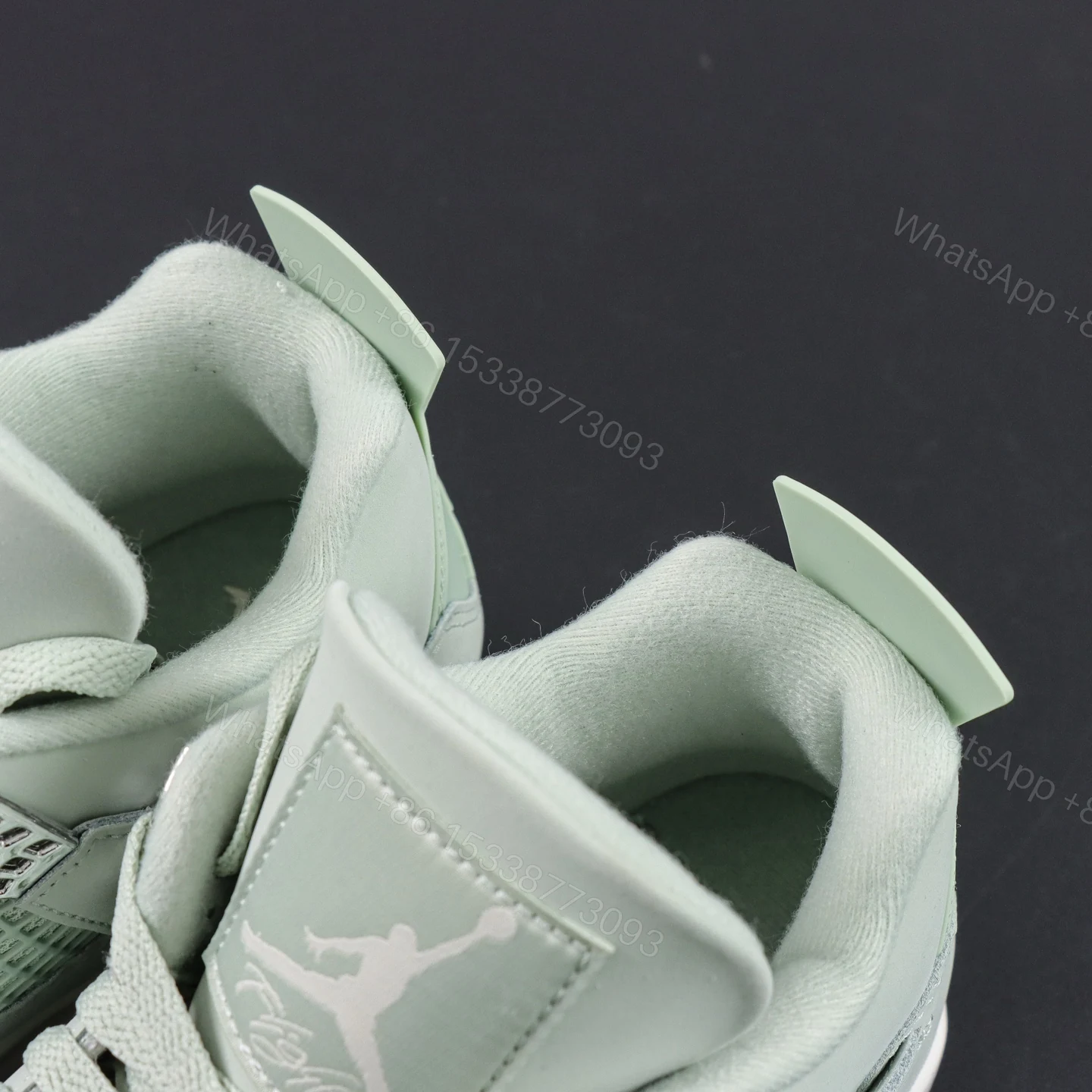 View 6 of Air Jordan 4 Retro Seafoam Sail Reps