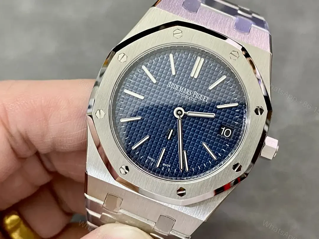 View 5 of Audemars Piguet Royal Oak Stainless Steel Blue Dial 15500ST.OO.1220ST.01