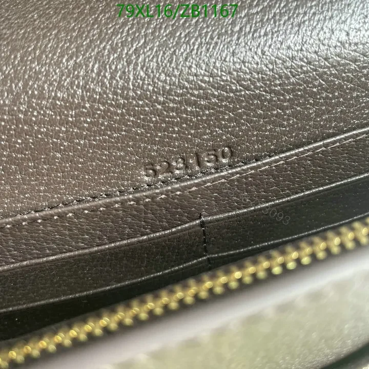 View 3 of Stylish Gucci Ophidia GG Mini Bag in Signature Design CX67ML