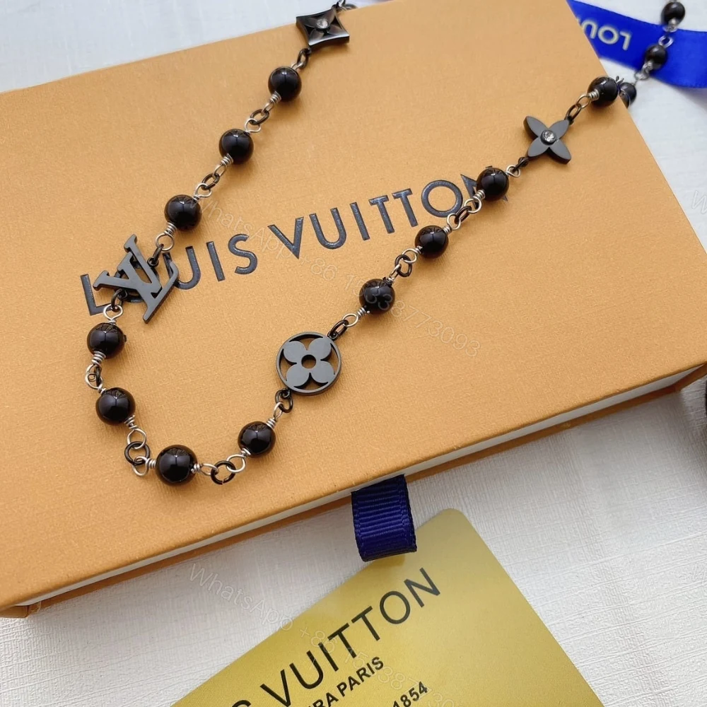 View 6 of LOUIS VUITTON LV PEARLS NECKLACE BLACK M02445