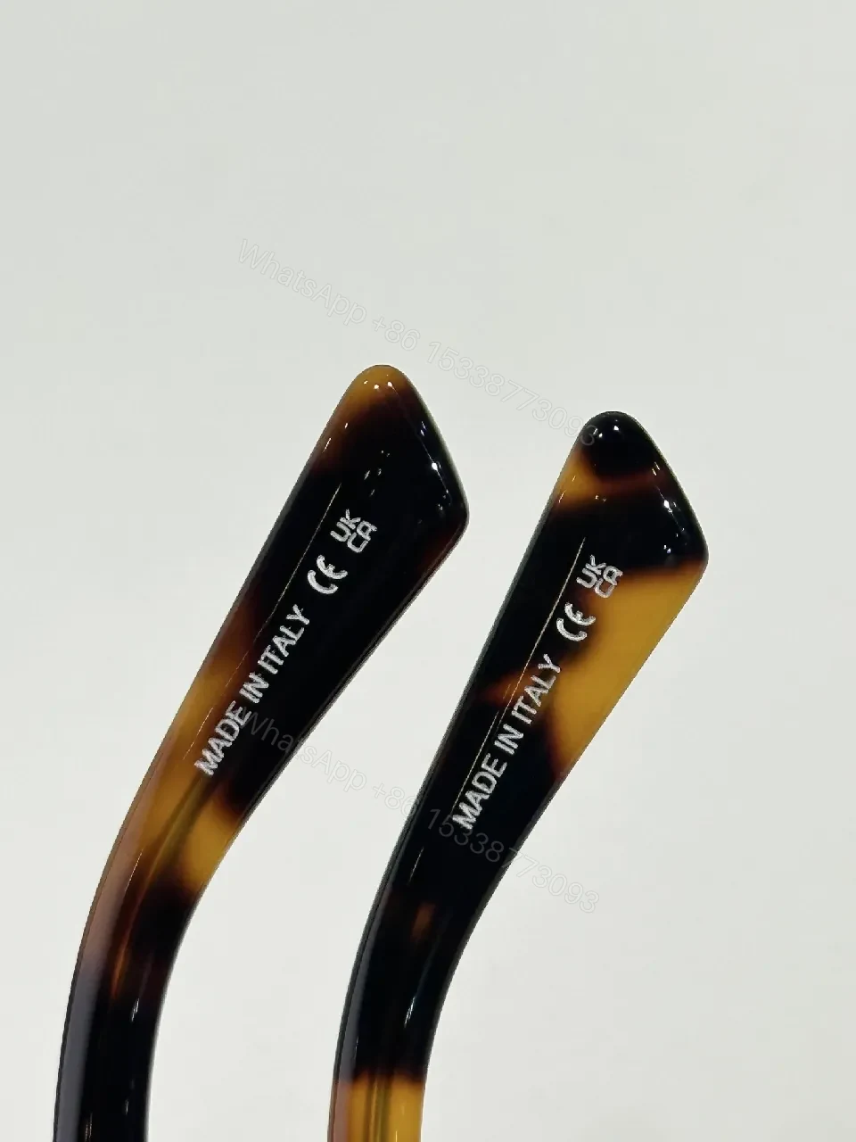 View 8 of Tortoiseshell Acetate Sunglasses with Subtle Branding