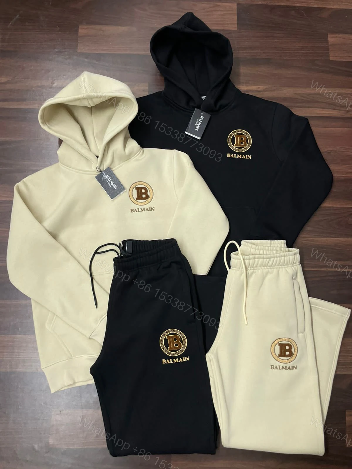 View 3 of FIRST COPY BALMAIN EXCLUSIVE HOODIE TRACKSUIT