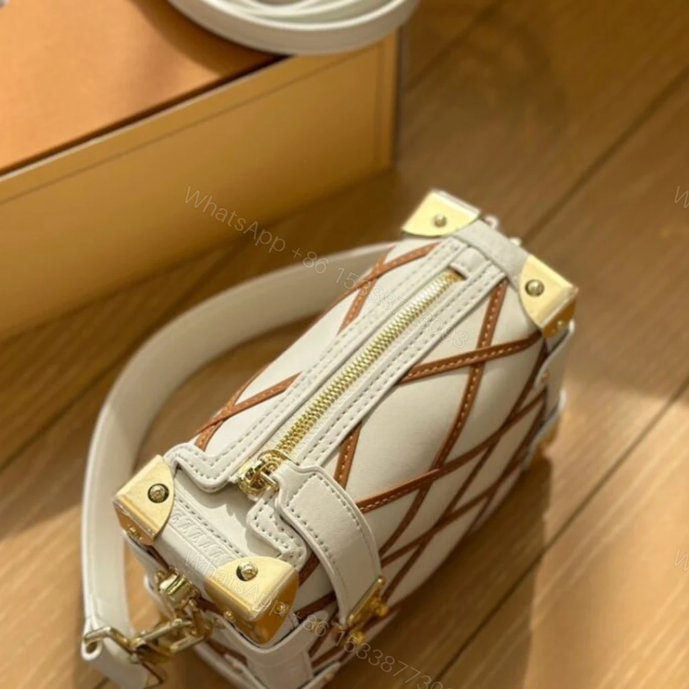 View 7 of Louis Vuitton Side Trunk PM Creme Noisette 18Cm M25216