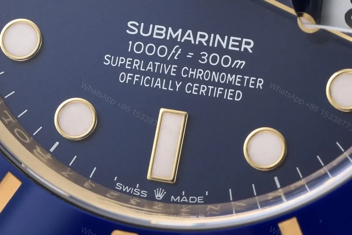 View 7 of Best super clone rolex Submariner Date Blue Dial 41MM 126618LB-0002