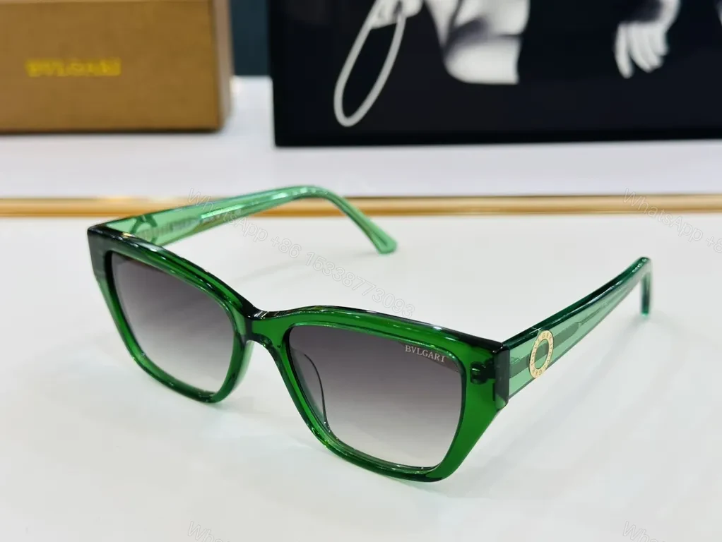 View 9 of Bold Modern Sunglasses: Textured Frame, BVLGARI Edge
