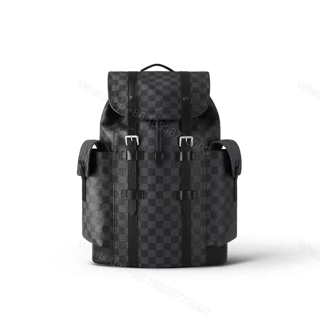 LOUIS VUITTON CHRISTOPHER PM DAMIER GRAPHITE CANVAS – LBV389 — view 1