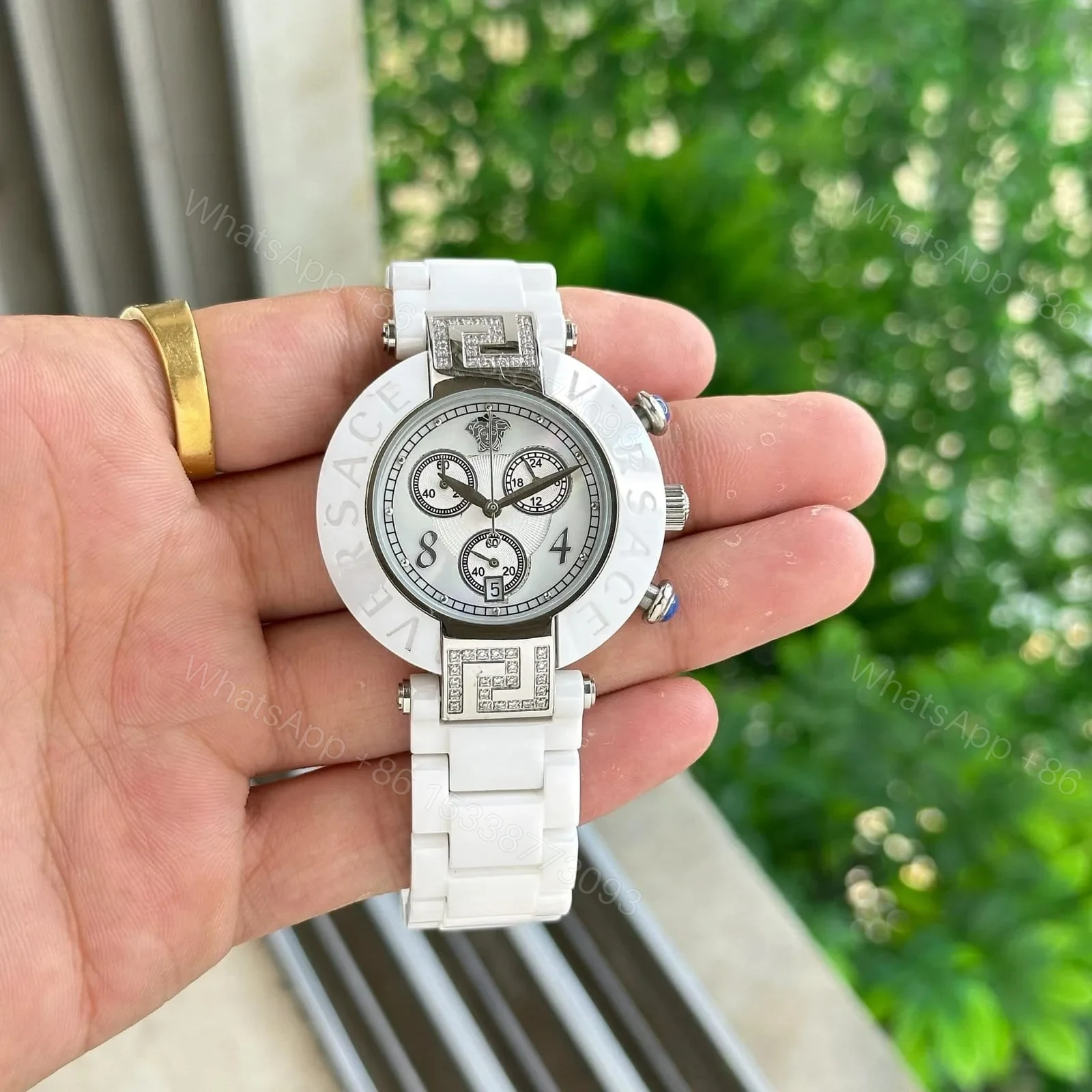 Versace White Ceramic — view 1