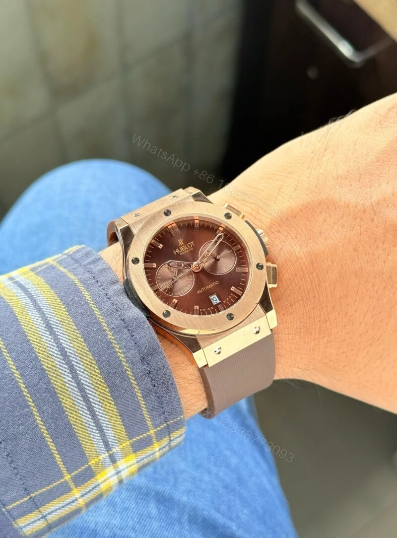 View 2 of Hublot Big Bang Brown Dial 44mm Chronograph Quartz