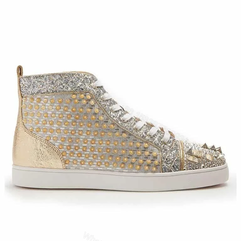 CHRISTIAN LOUBOUTIN HIGH TOP SNEAKER – CL037 — view 1
