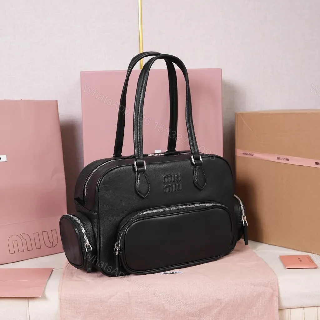 View 2 of Compact Black Leather Satchel: Sophisticated Everyday Carrier