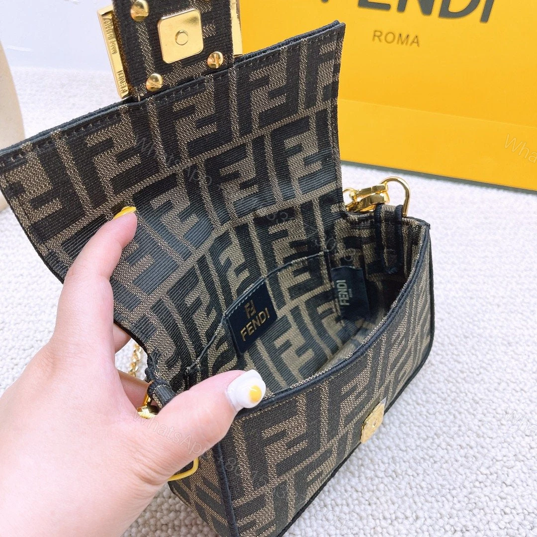 View 5 of Fendi Mini Baguette