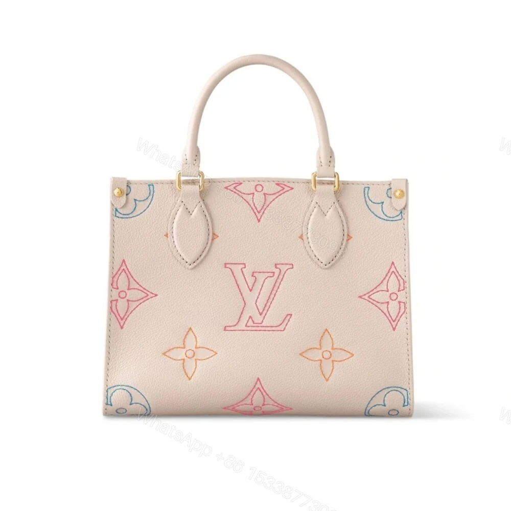 Louis Vuitton Onthego PM Handbag Beige 25Cm M46629 — view 1