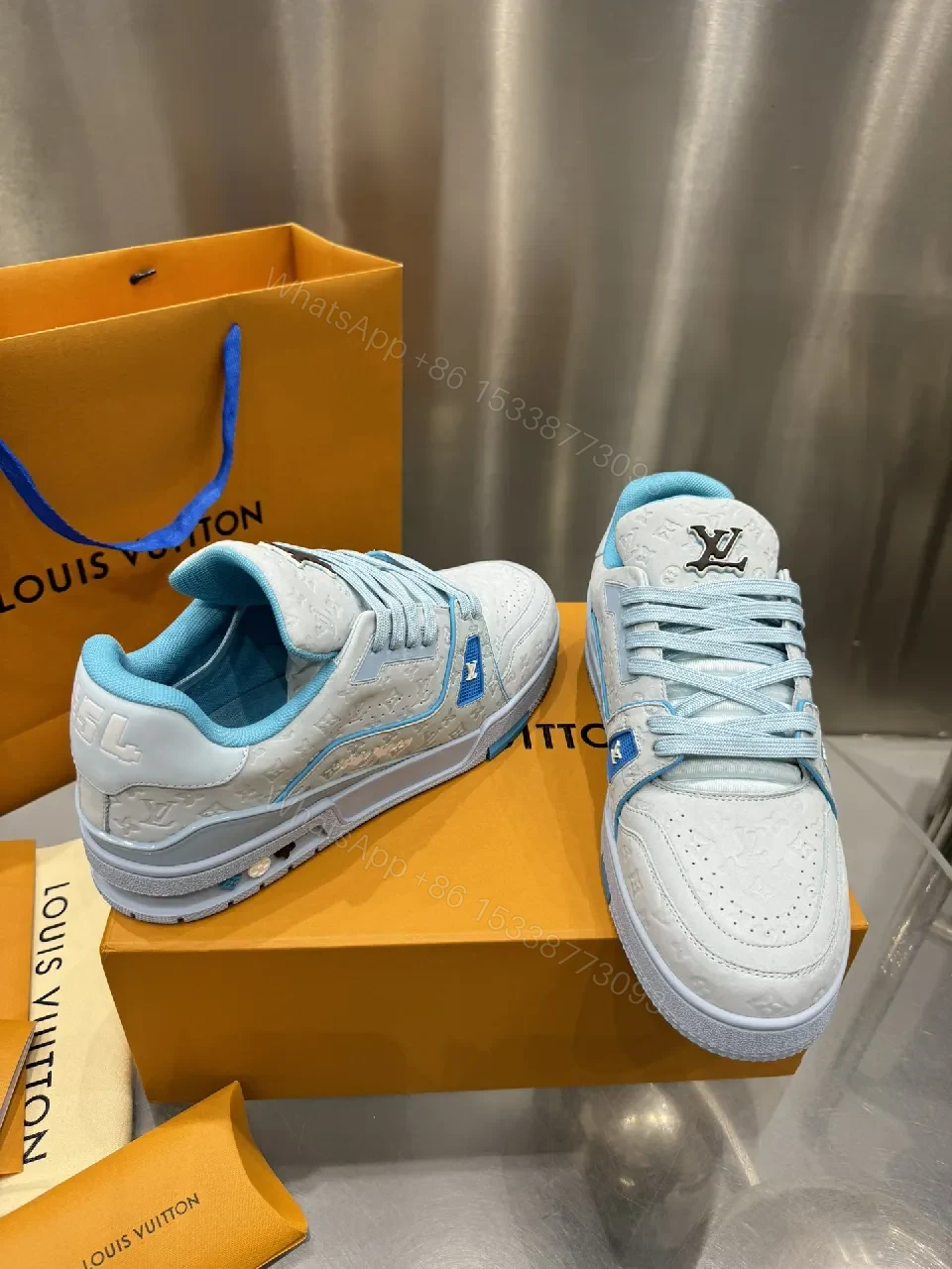 View 7 of Lightweight Luxe: Premium Leather Sneakers with Sculpted Comfort