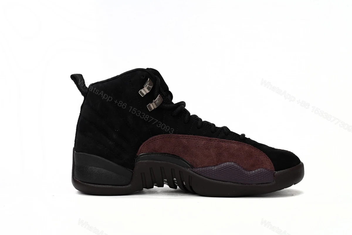 View 3 of A Ma Maniére x Air Jordan 12 Black Wine Red DV6989-001