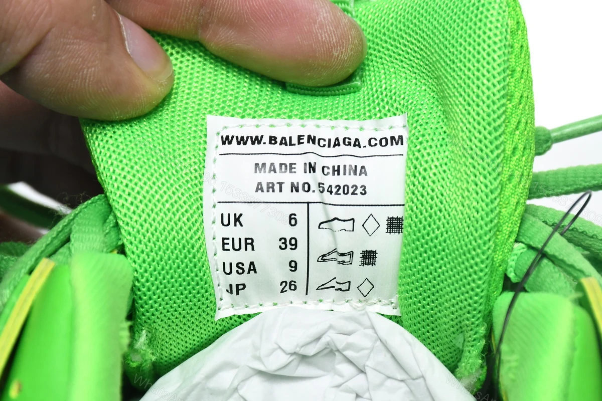 View 5 of Balenciaga Track Fluorescent Green 542023 W1YG 1913