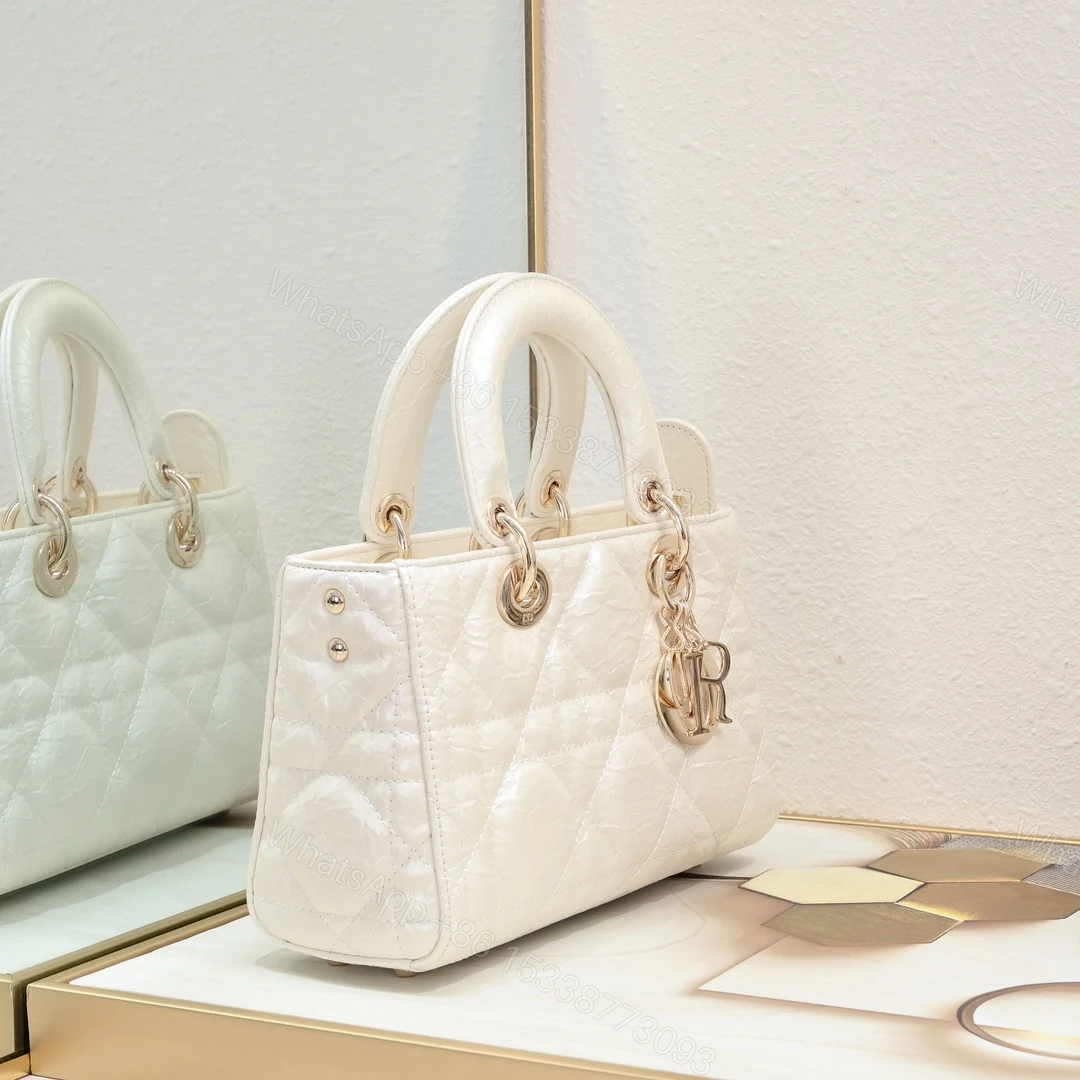 View 7 of Christian Dior embroidery bag