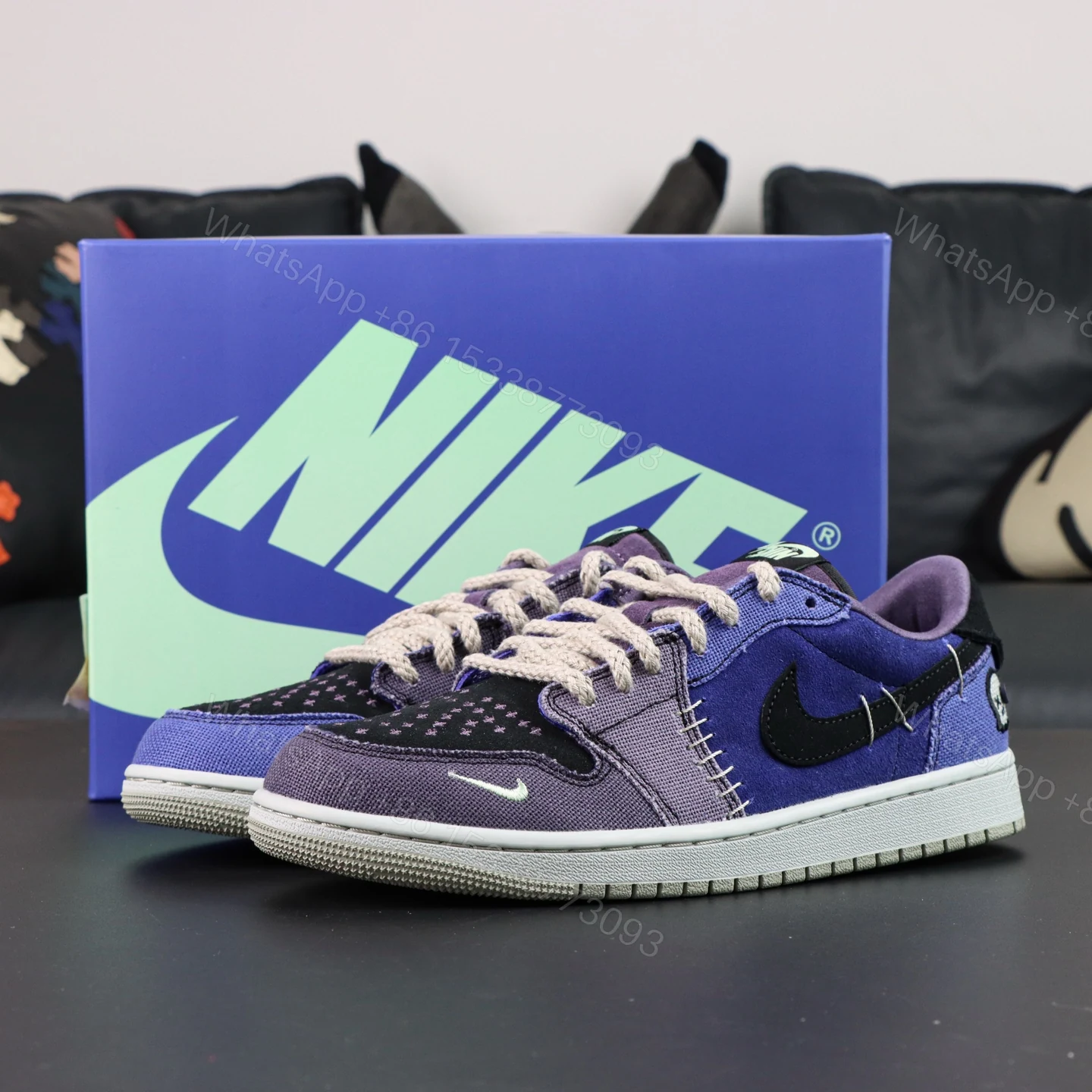 Jordan 1 Retro Low OG Zion Williamson Voodoo Alternate 2025 Reps — view 1