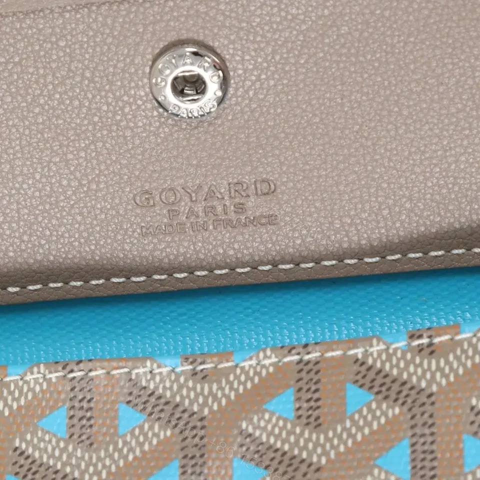 View 13 of 高仿Goyard*STLOUIP11滿印Tote手提袋咖藍免檢版小號