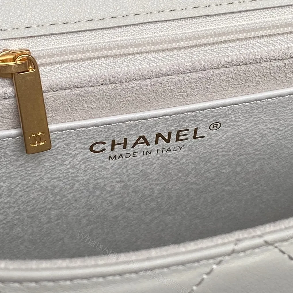 View 3 of Quilted Leather Handbag: Subtle Shine, Iconic Silhouette