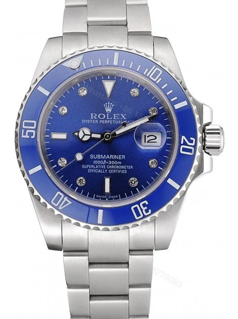 Replica Rolex Submariner Blue Dial 622638 — view 1