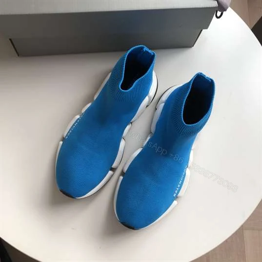 View 6 of BALENCIAGA SPEED 2.0 SNEAKER IN BLUE – BB147