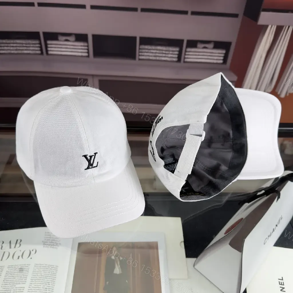 View 6 of Pastel Cotton Six-Panel Cap with LV Emblem Embroidery