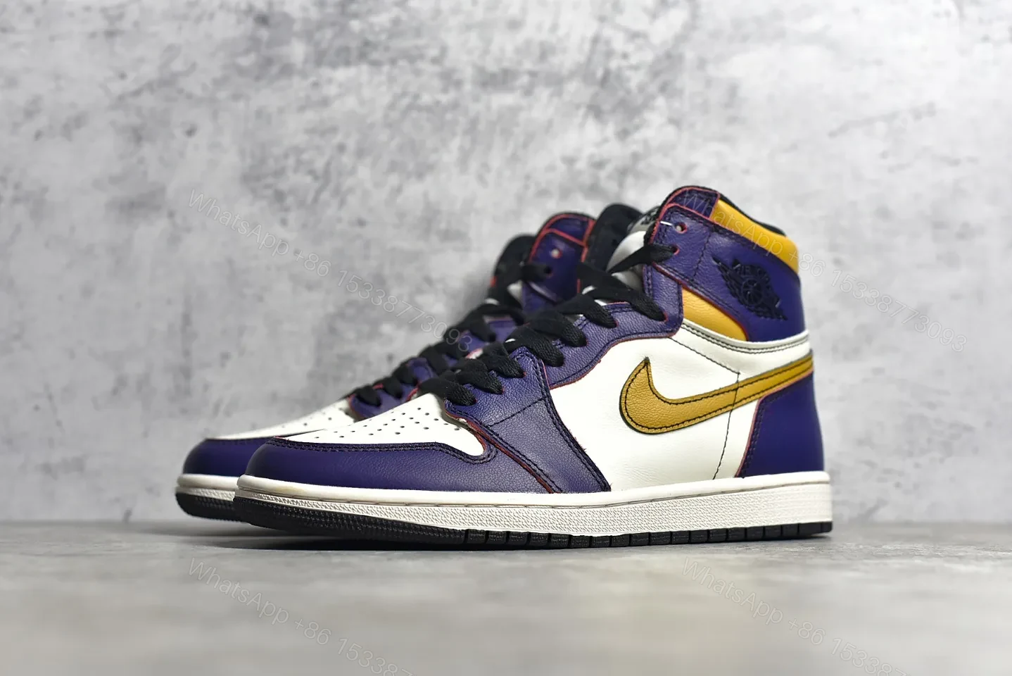 View 9 of Air Jordan 1 High OG “LA to Chicago” Reps