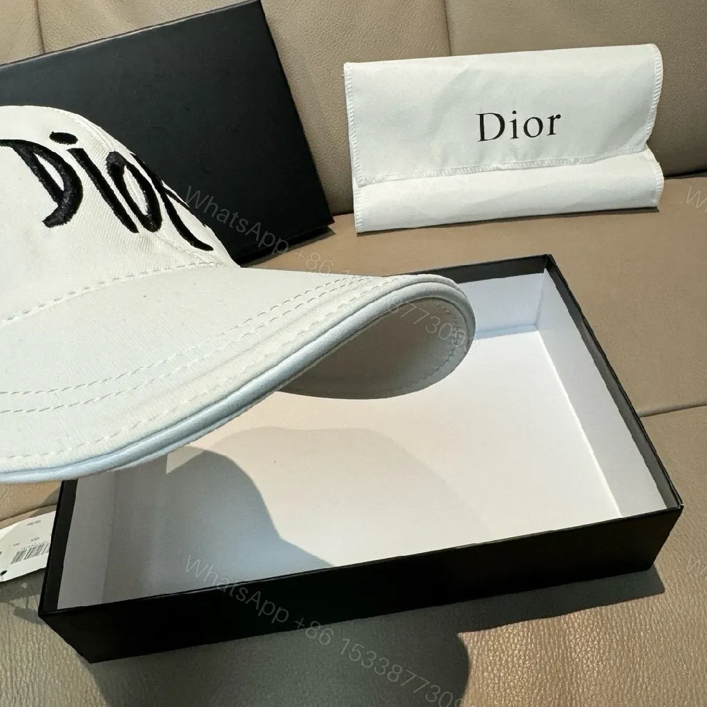 View 5 of White Cap & Silk-Trim Pouch: Street-Luxe Set
