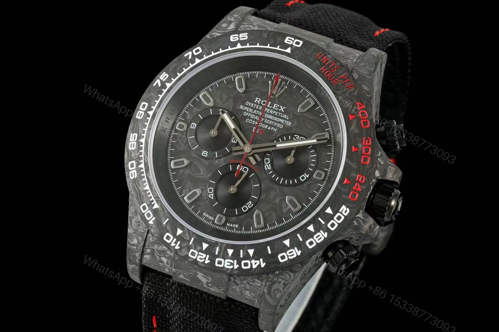 View 5 of Rolex Daytona DiW Carbon Edition