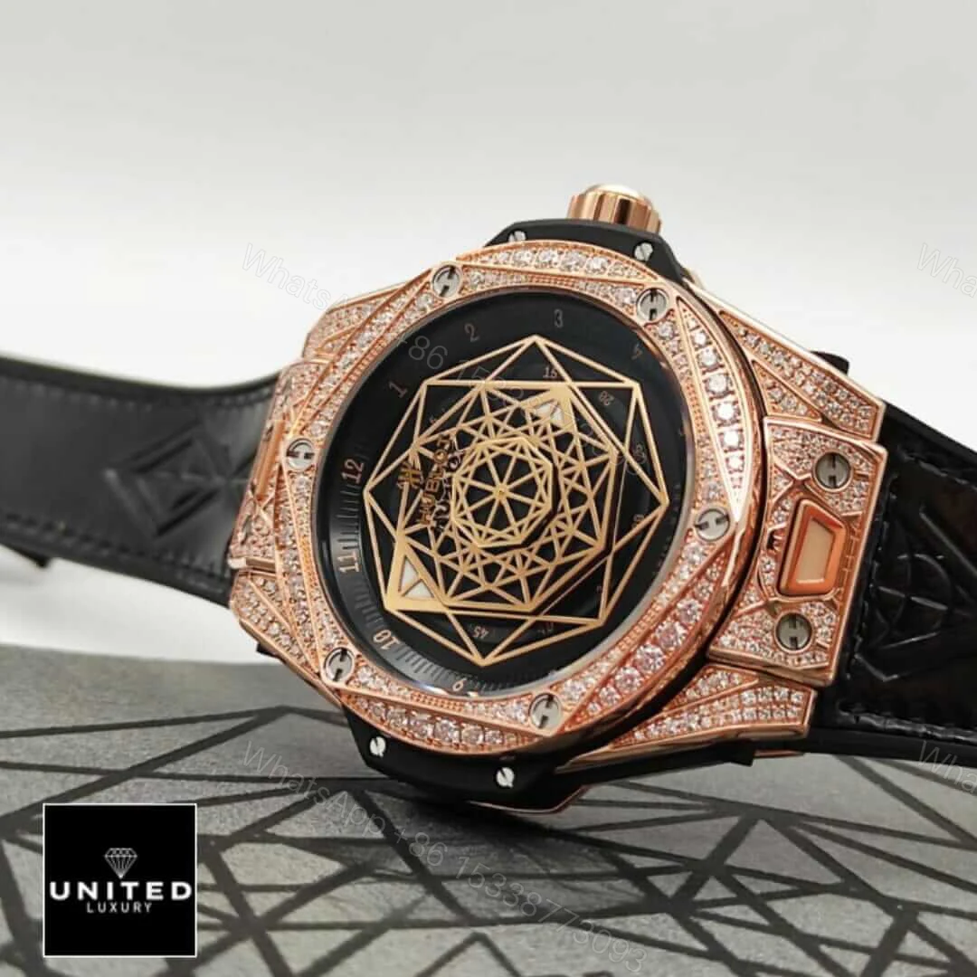 View 5 of Hublot Diamond Watch Replica