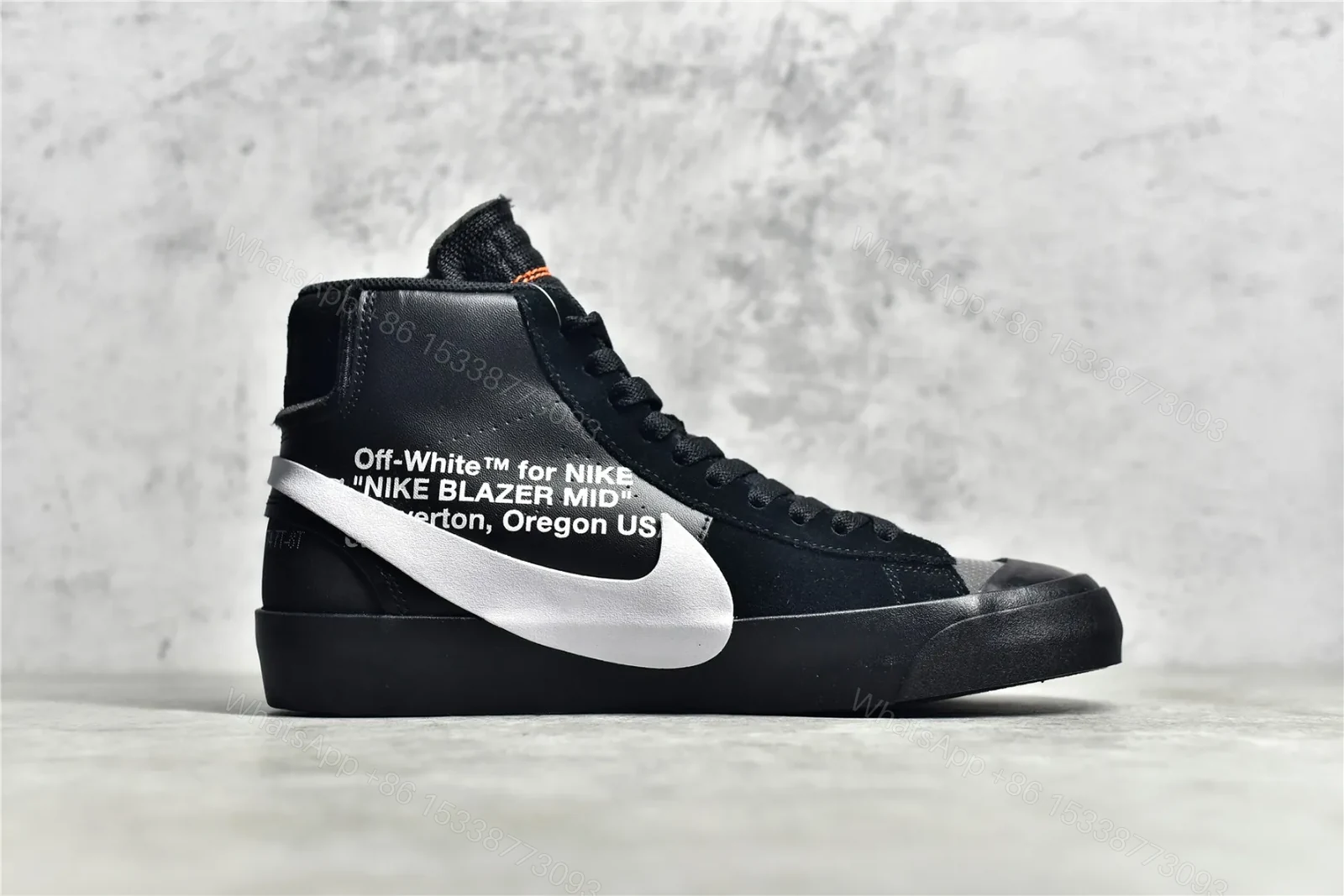 View 2 of OFF WHITE NIKE BLAZER MID “Grim Reaper”