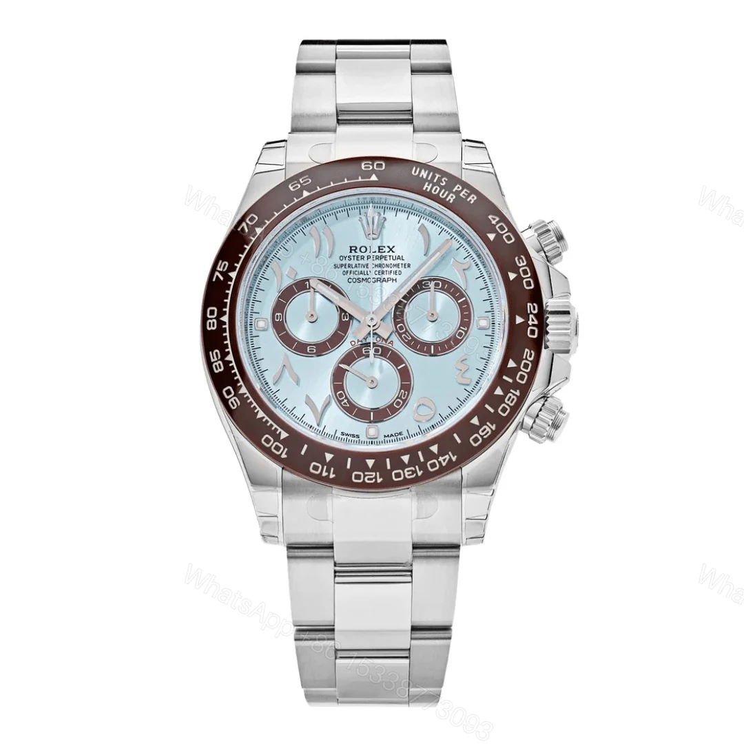 Rolex Daytona Ice Blue Arabic Numbers Replica — view 1