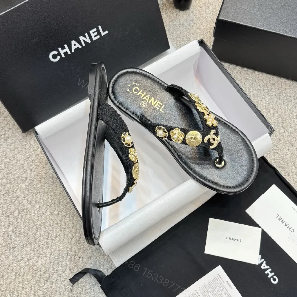 View 8 of Black Leather Luxe Sandals with Gold-Accent Hardware, Gladiator-Style