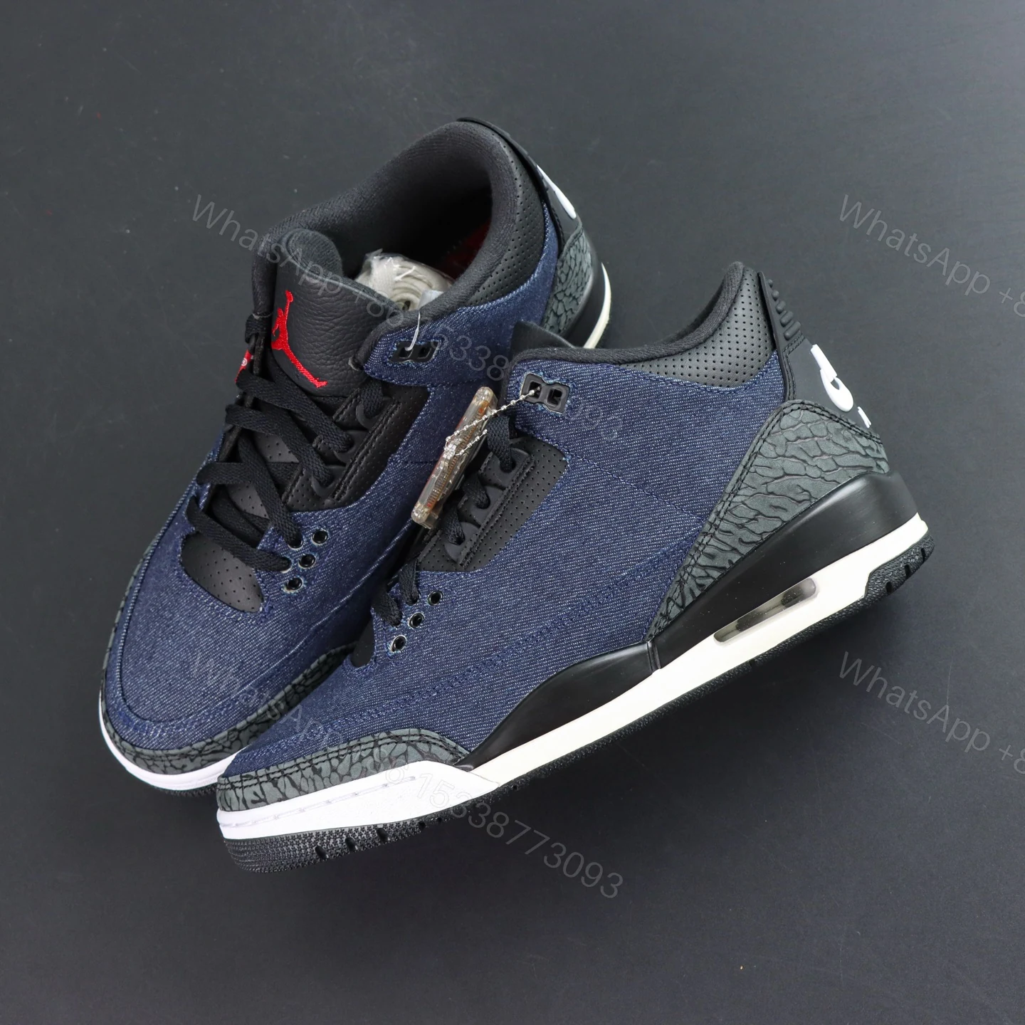 View 8 of Levis x Jordan 3 Retro Indigo