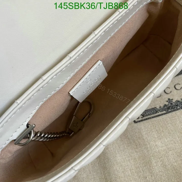 View 19 of Gucci Super Mini Bag in Blue Matelassé Chevron Leather with Silver-Toned Hardware 496474